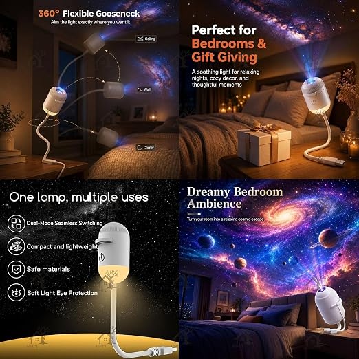 CosmoWave USB Galaxy Projector